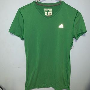 Green addids mens shirt